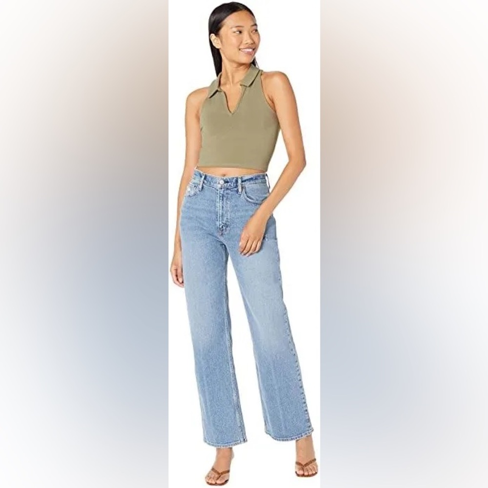 Abercrombie & Fitch Light Blue the 90s relaxed High Rise Jeans